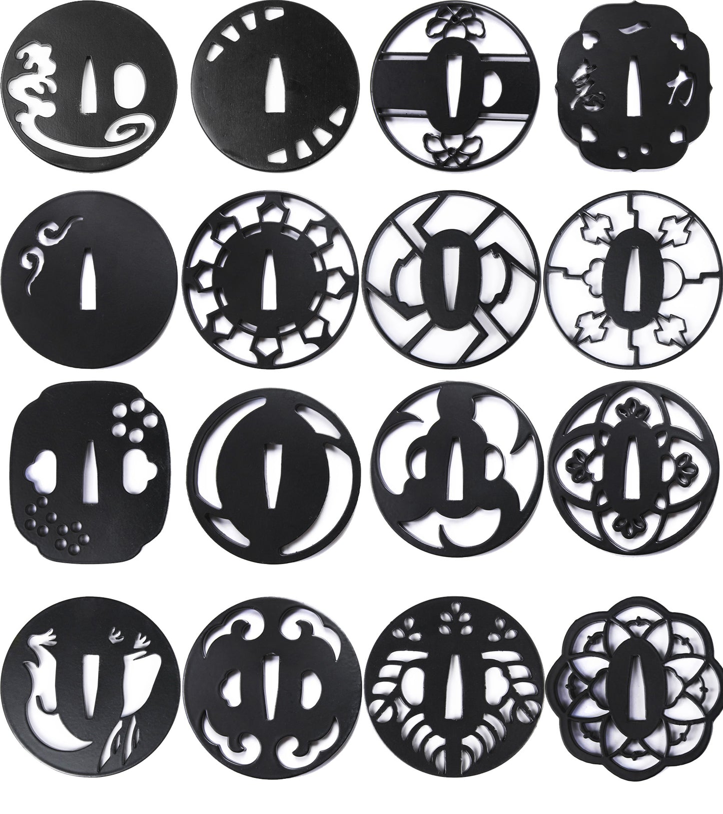 Alloy Tsuba Guard For Japanese Tsuba Samurai Katana Sword