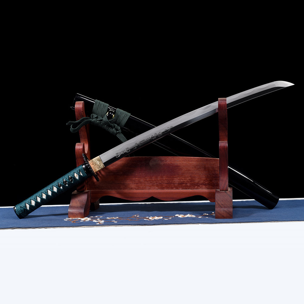 Handmade Carving Blade-Japanese Wakizashi Sword