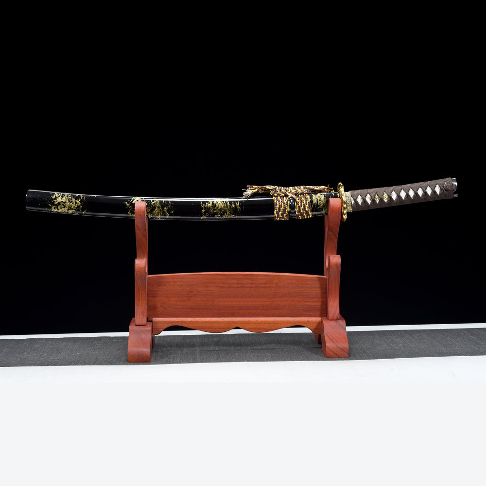 Golden T10 Sword-Martial Arts Japanese Wakizashi
