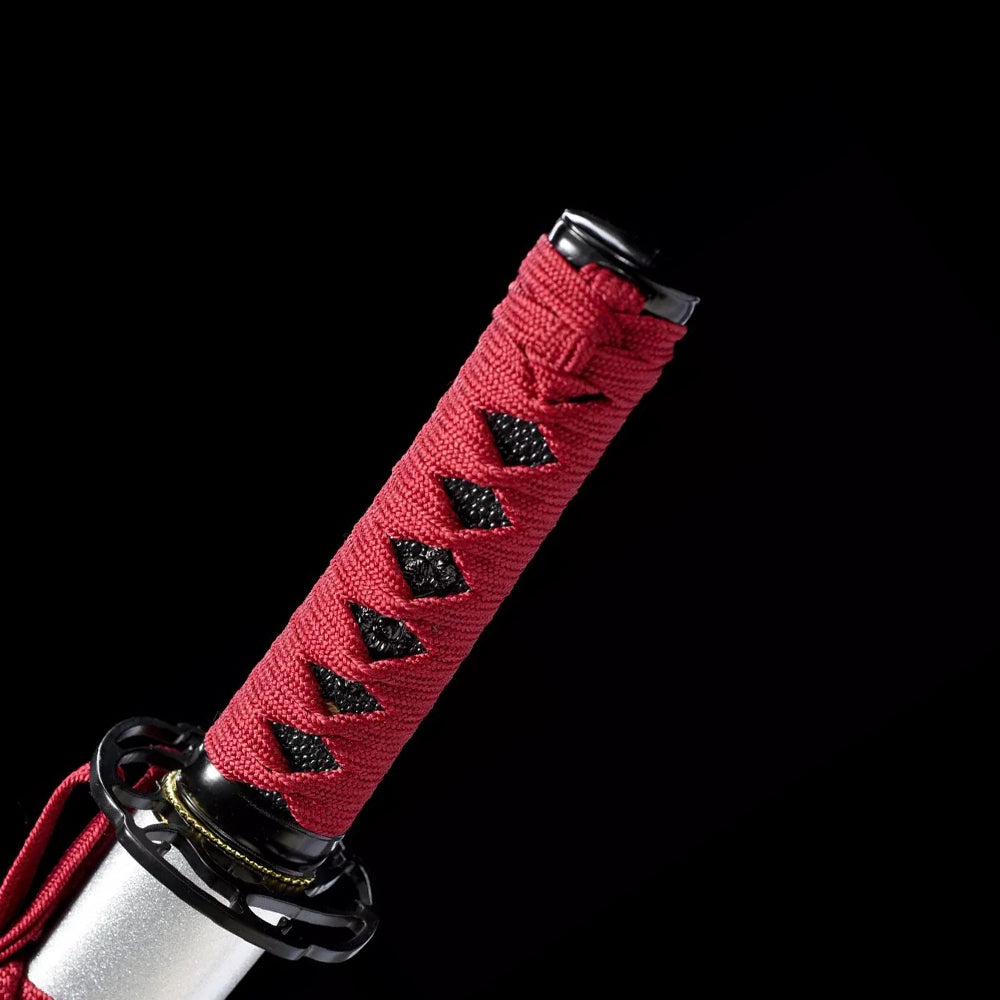 Martial Arts Japanese Tanto-Short Sword with Iron Tsuba