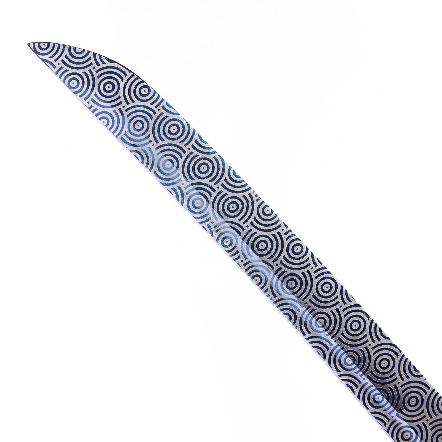Blue Katana- Silver Tsuba High Quality Japanese Samurai Sword