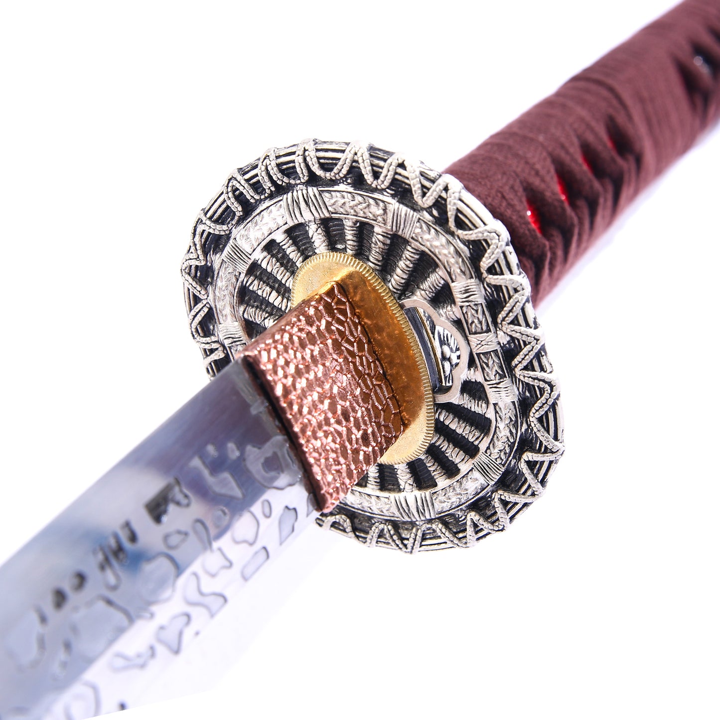 Silver Decoration Sword- Real Katana Full Size