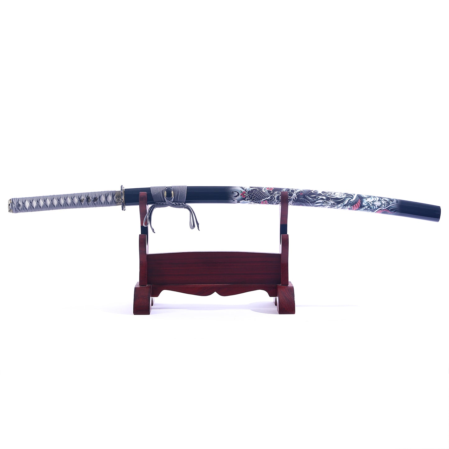 Dragon Saya Sword-Handmade Full Tang Blade Japanese Katana
