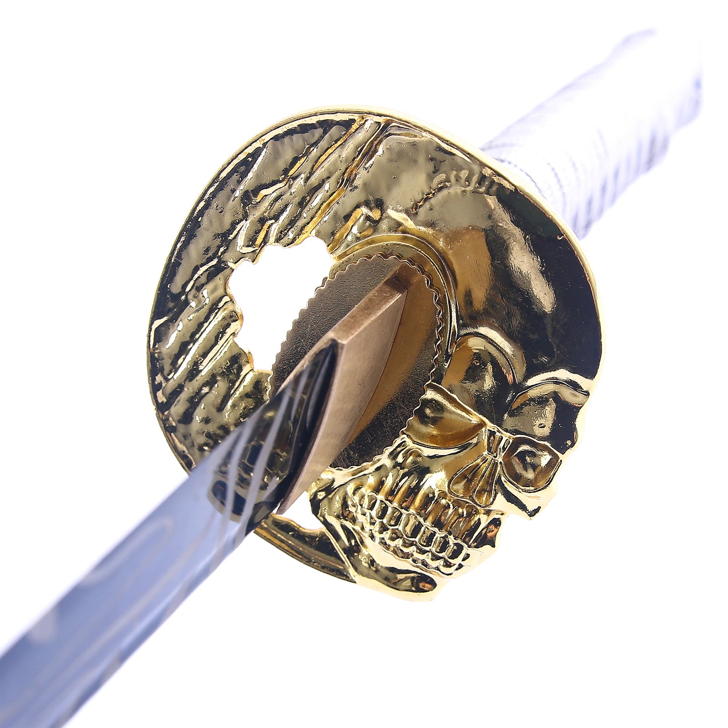 Zen Garden Decorative Katana-High Carbon Steel Blade and Ray Skin Grip