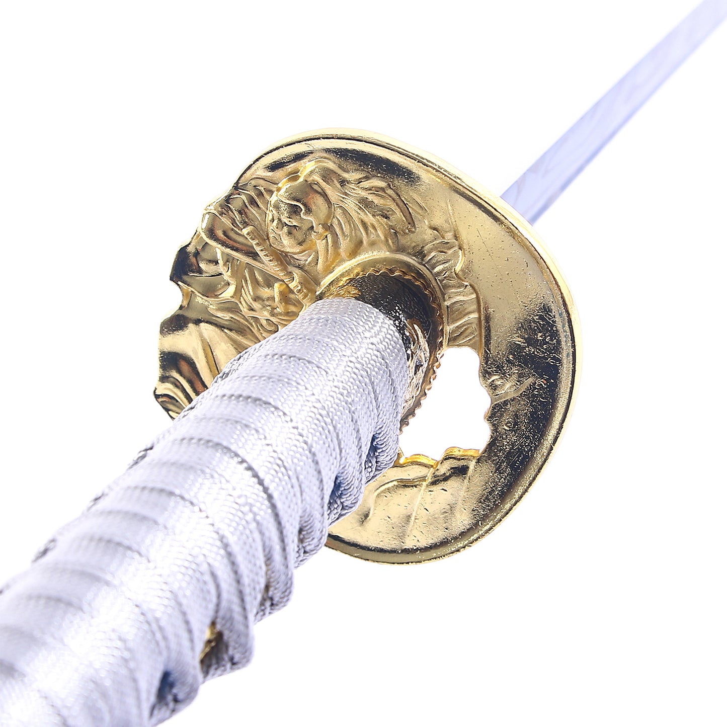 Zen Garden Decorative Katana-High Carbon Steel Blade and Ray Skin Grip