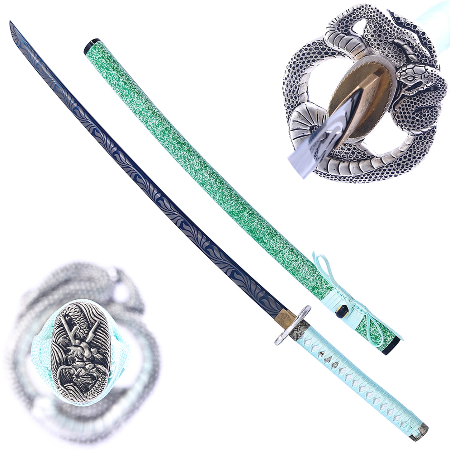 Classic Snake Sword-Hand Forged Metal Katana