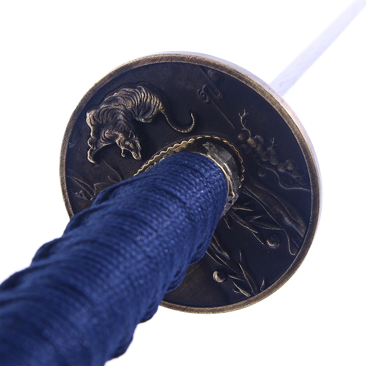 Classic Blue Katana-Martial Arts Sword for Training and Collection