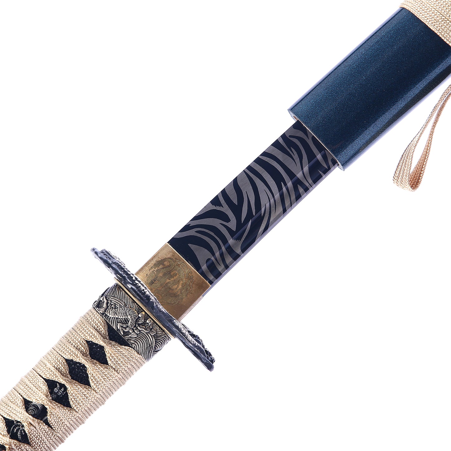 Traditional Dragon Sword-Full Tang Blade Real Katana