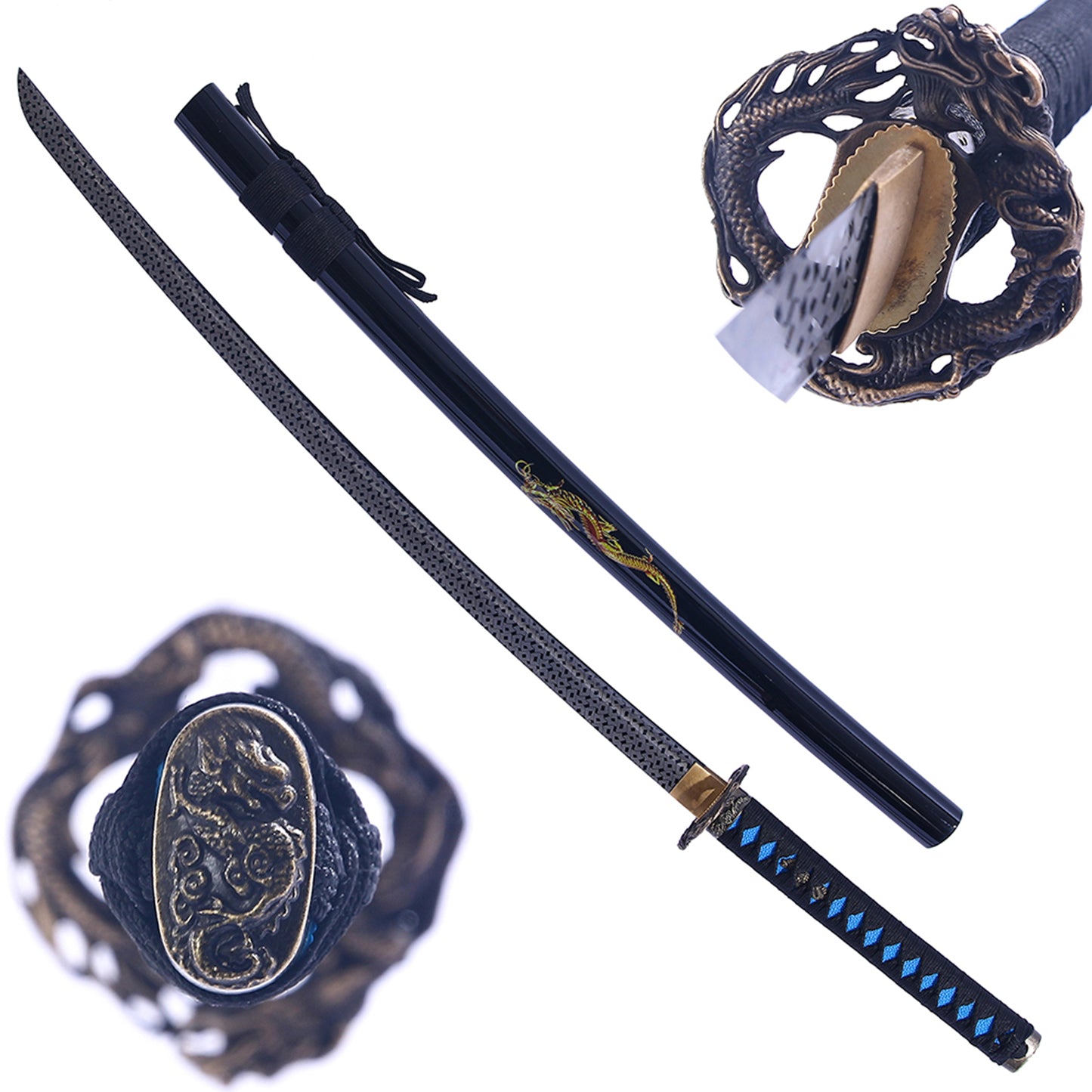 Dragon Sword-Ninja Weapon Japanese Katana Battle Ready