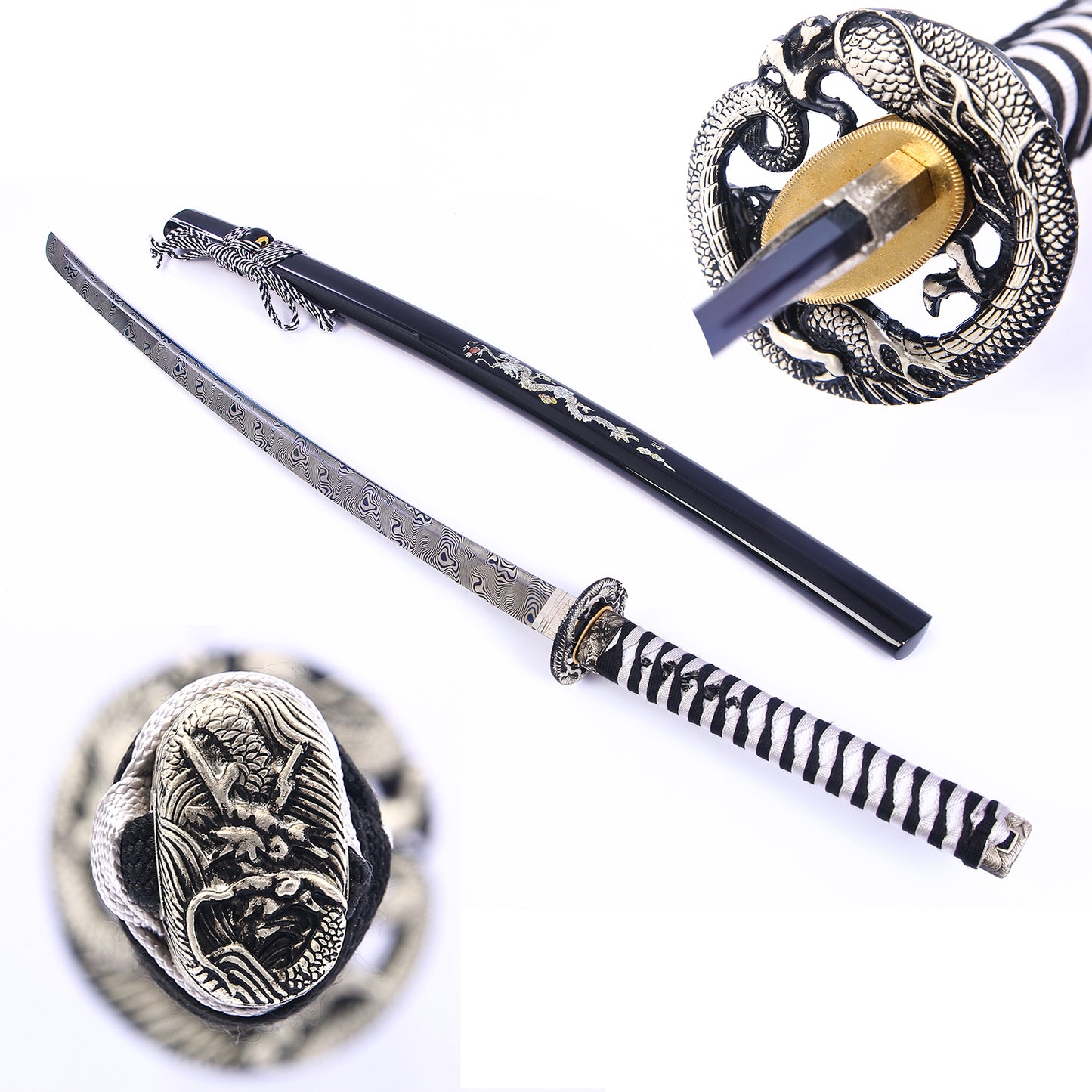 Chinese Dragon Sword Real Metal Katana