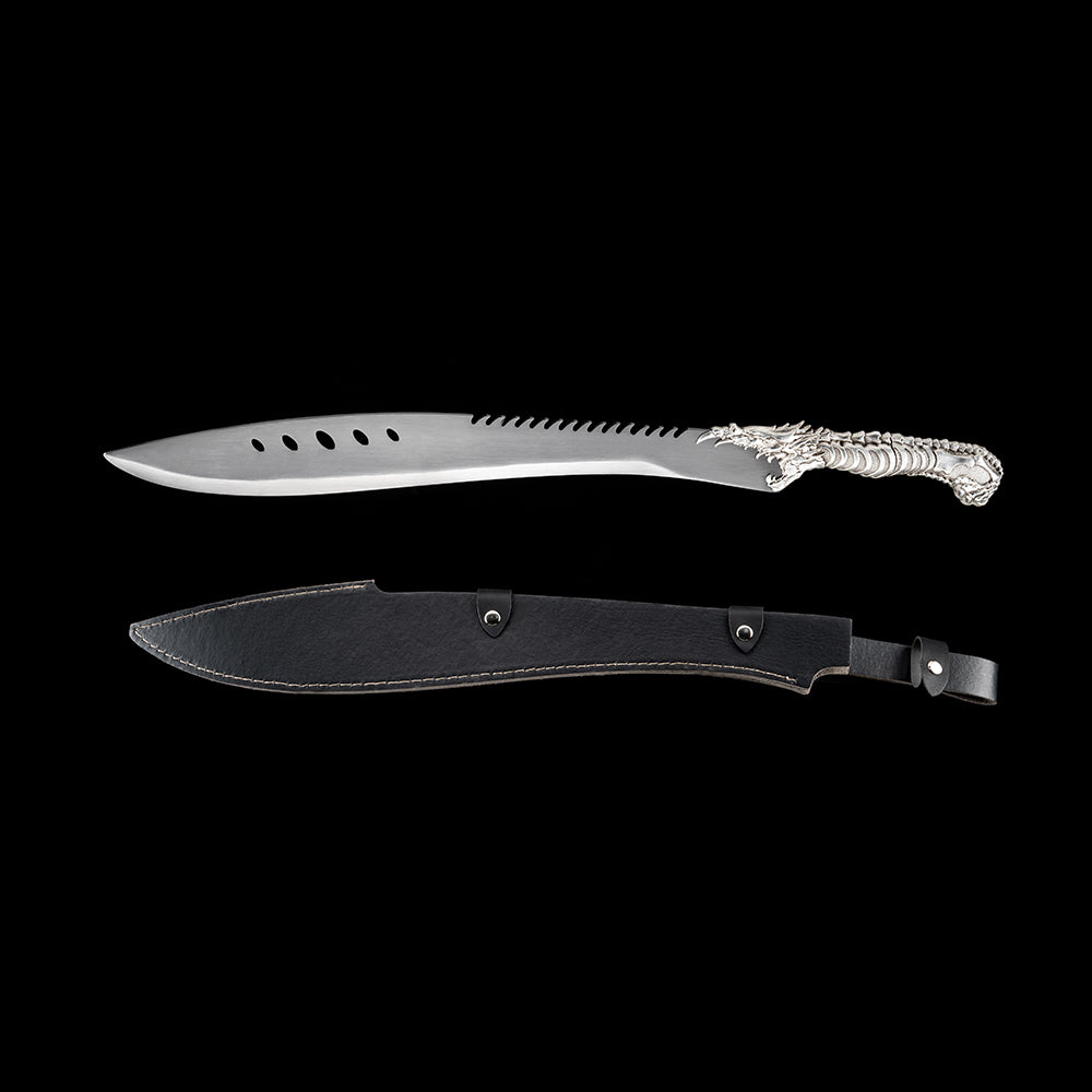 Chinese Sword - Machete Knife with Dragon Handle