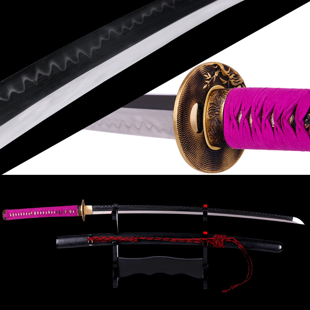 Genuine Stingray Skin Handle Real Katana Sword