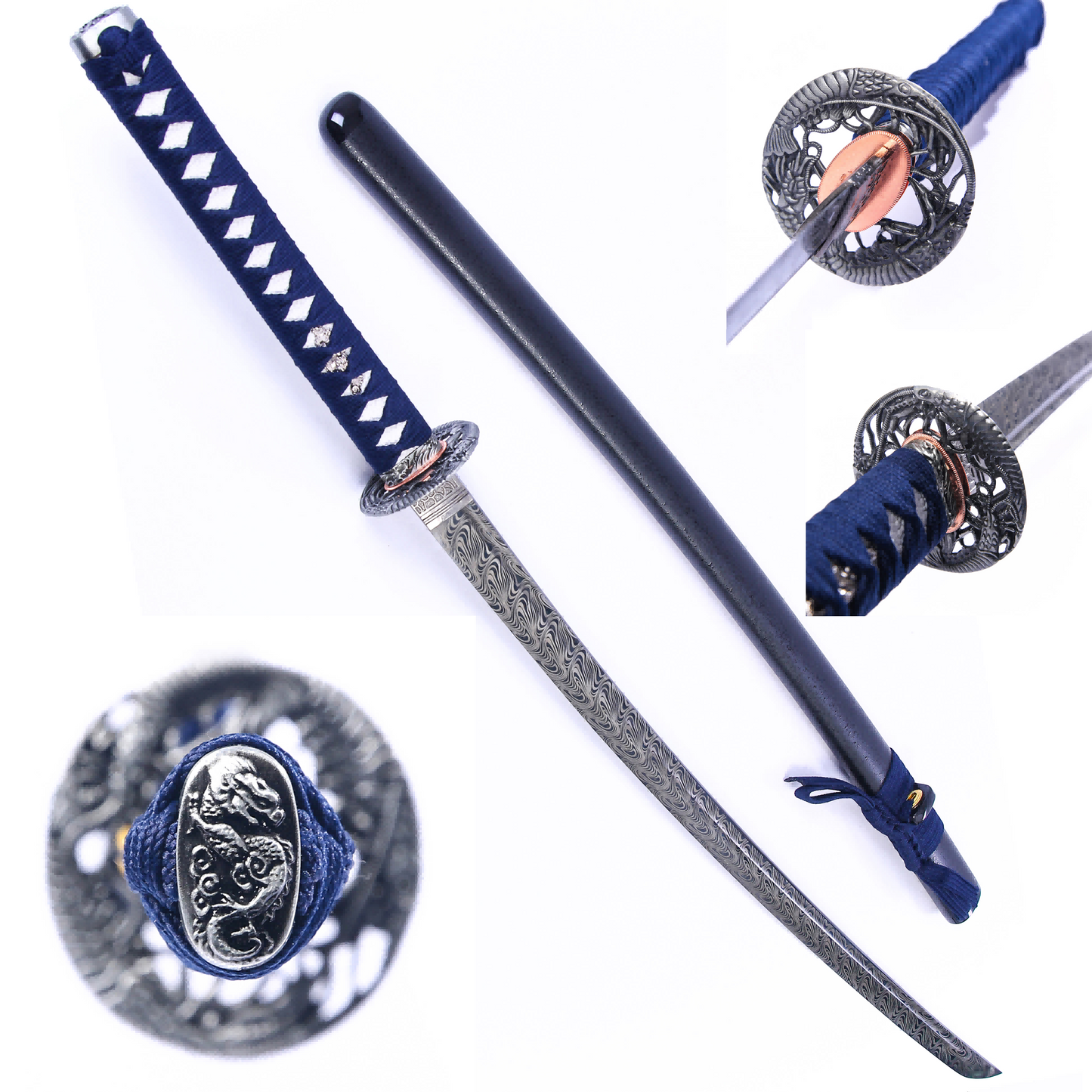 Japanese Samurai Sword Full Tang 1060 High Carbon Steel