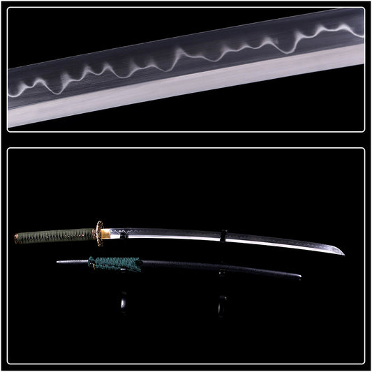 Green Handle T10 Harmon Sword
