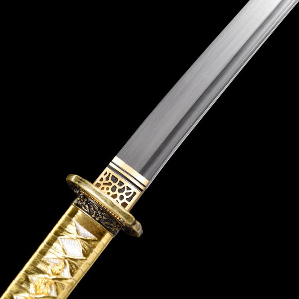 98 Saber - Carbon Steel Katana with Green Saya