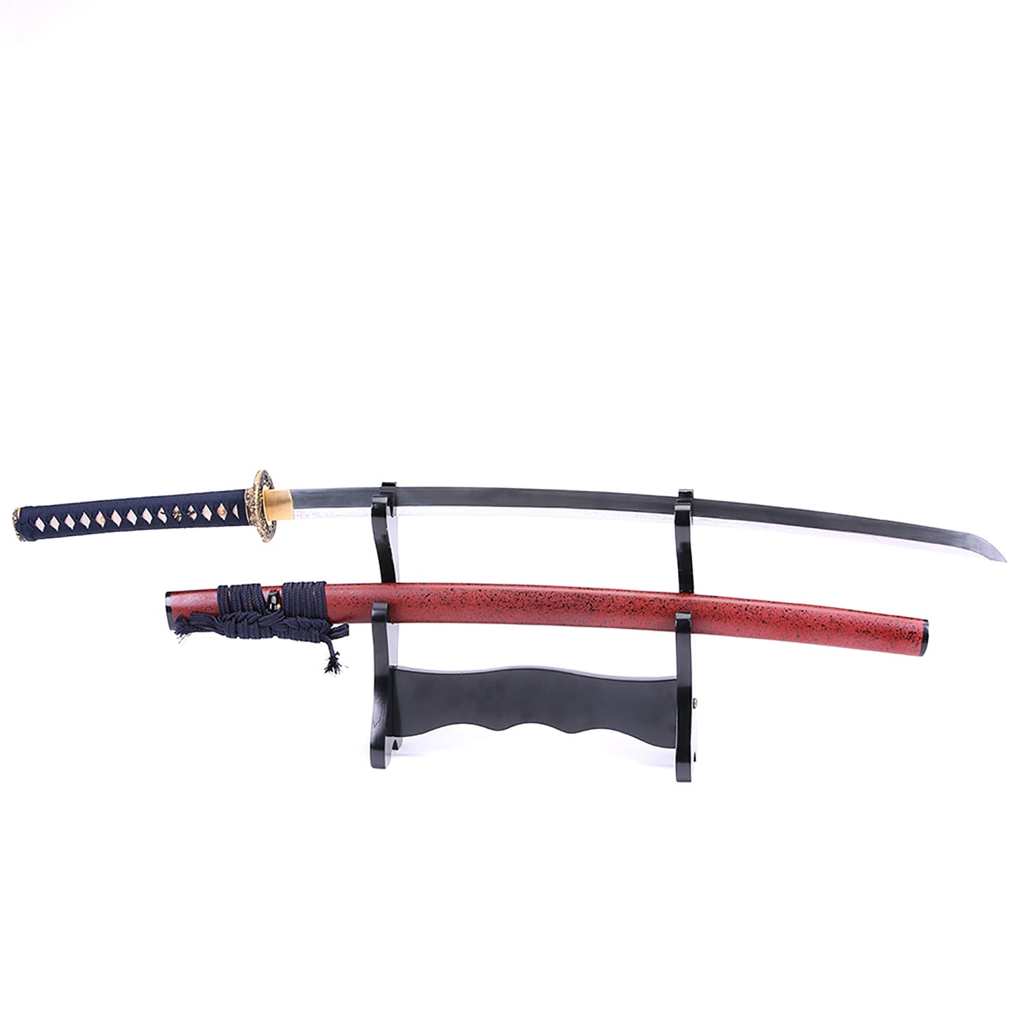 Aoikuchi brass tsuba sword