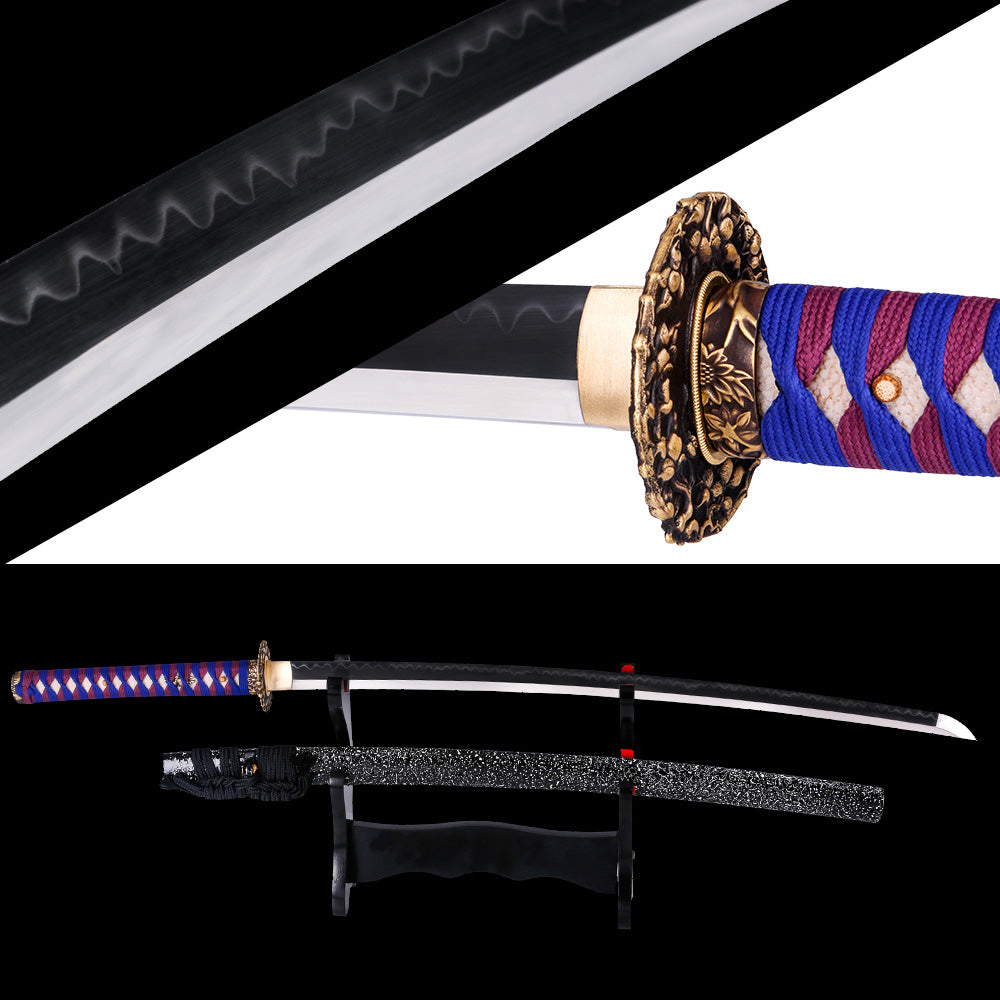 Handmade Katana T10 Harmon Full Tang Sword