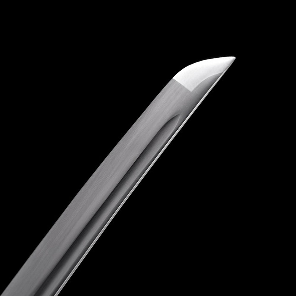 98 Saber - Carbon Steel Katana with Green Saya