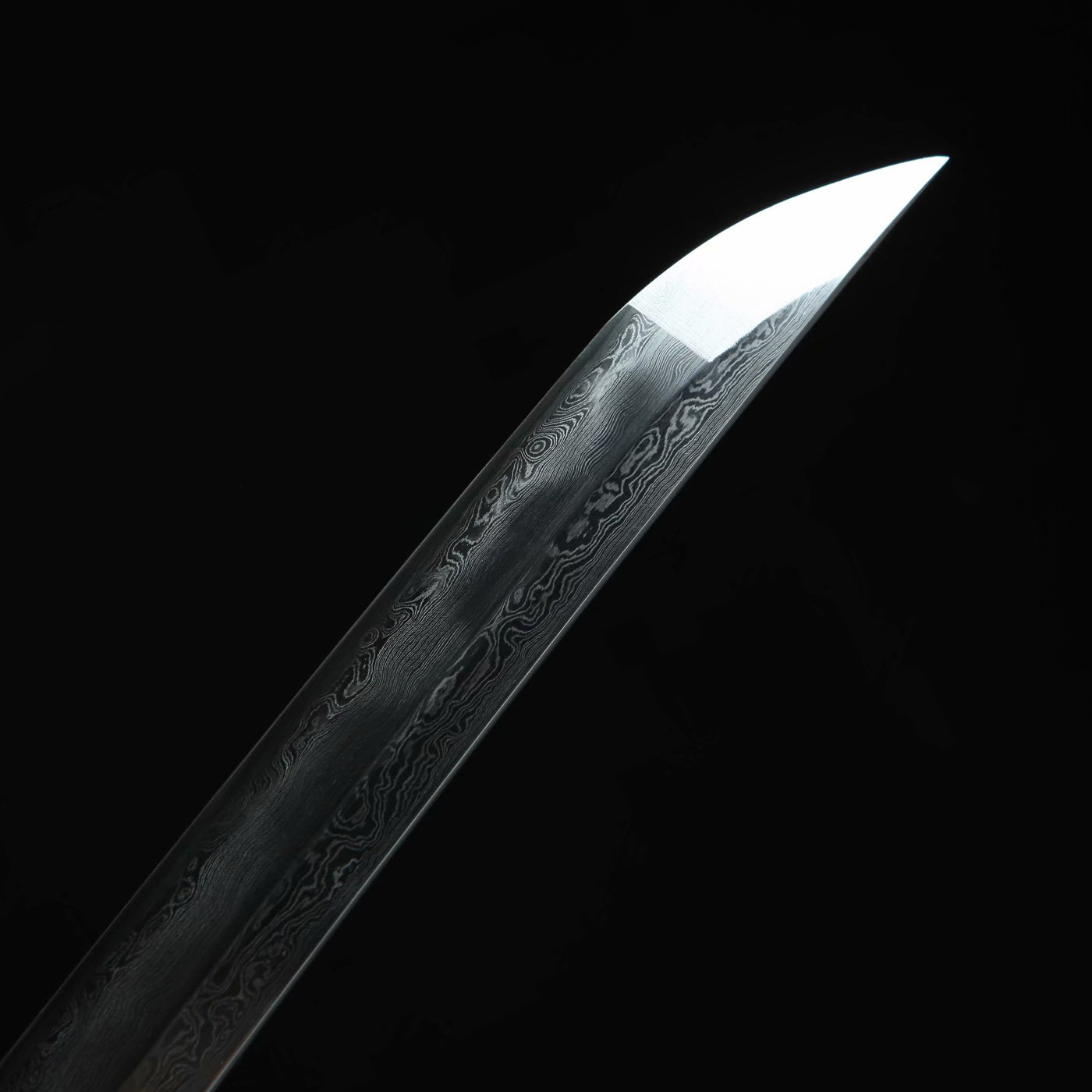 Japanese Sword Kits - Handmade Damascus Steel Katana, Wakizashi and Tanto