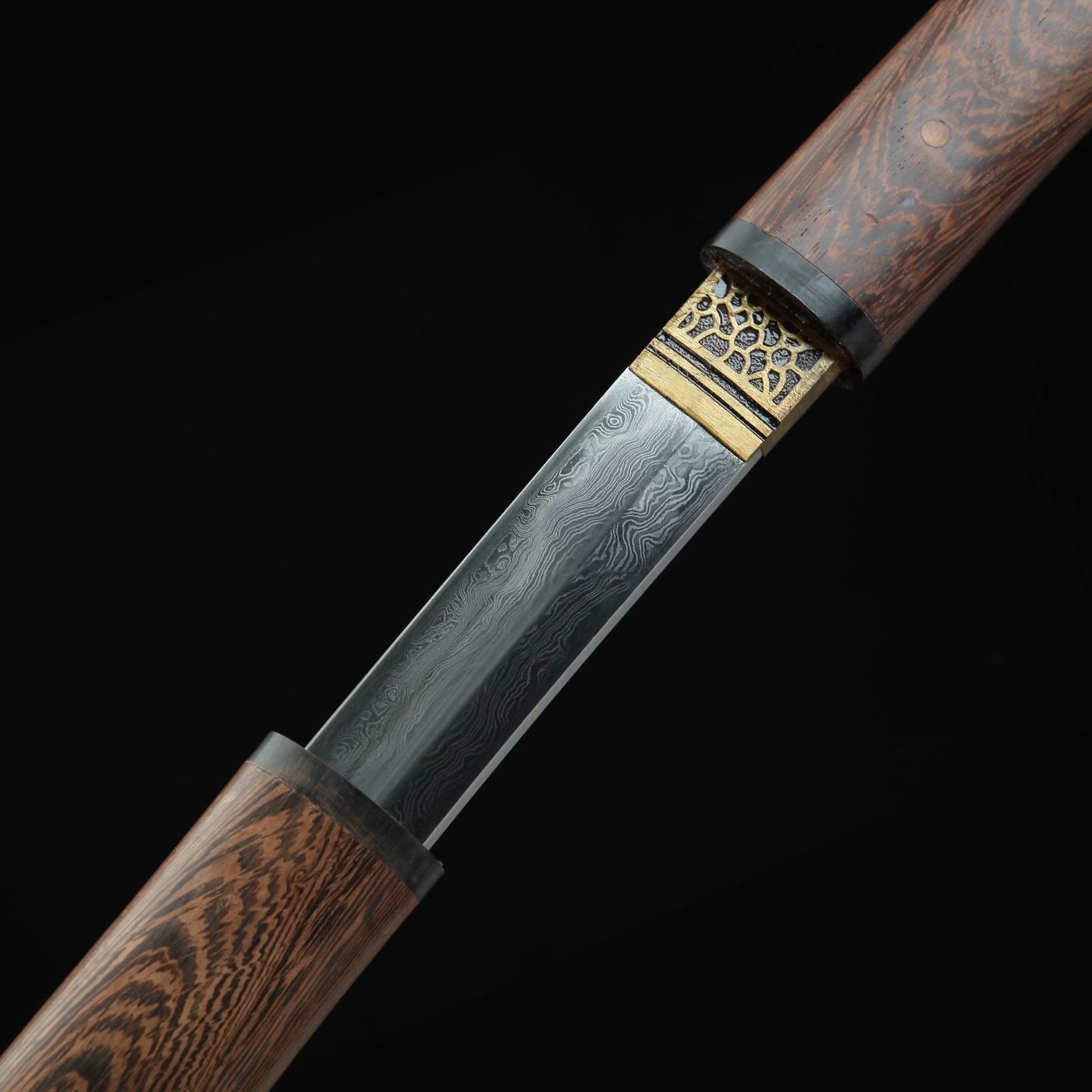 Japanese Sword Kits - Handmade Damascus Steel Katana, Wakizashi and Tanto