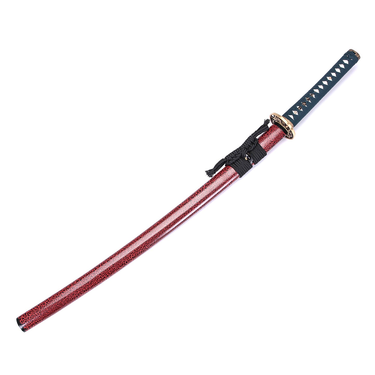 Brass dragon tsuba Sword