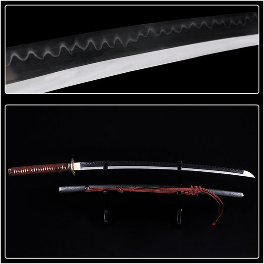 Copper mesh tsuba T10 Harmon sword