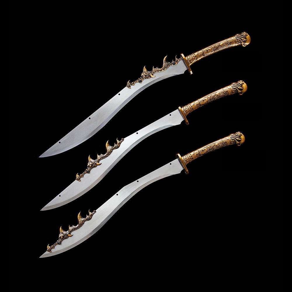 Machete Sword  -  Functional Kukri Knife Battle Ready Cold Weapon