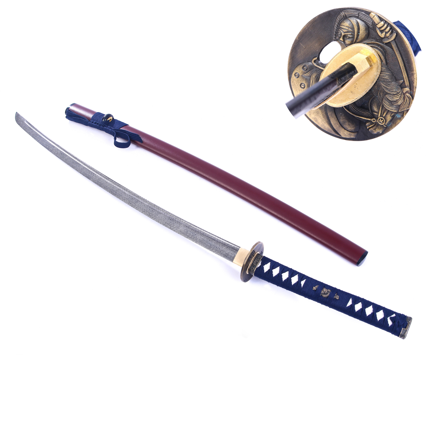 Handmade Mantang Japanese Katana Sharp Sword