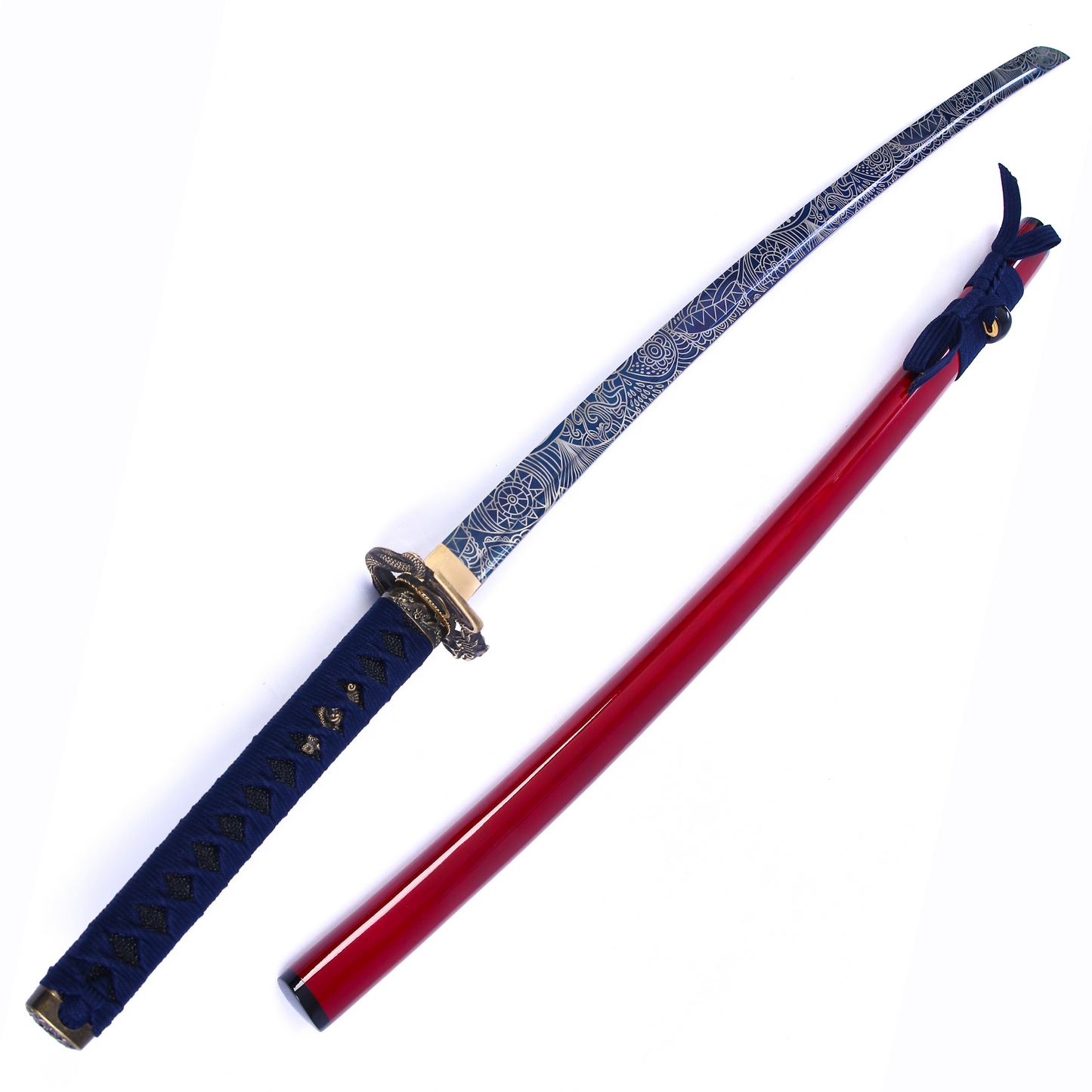 High Carbon Steel Black Samurai Sword Katana