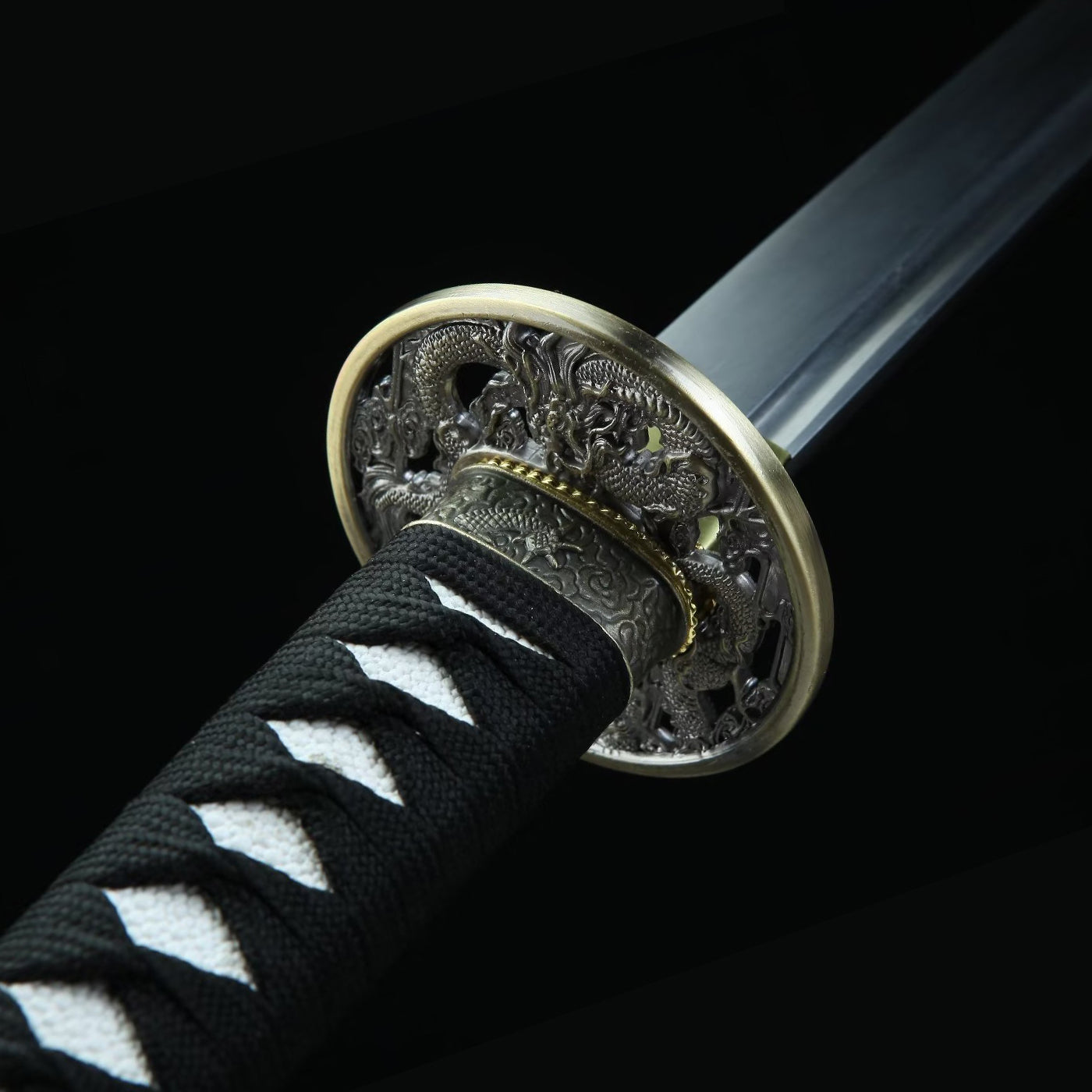 Japanese Dragon Sword - 1060 High Carbon Steel Real Katana