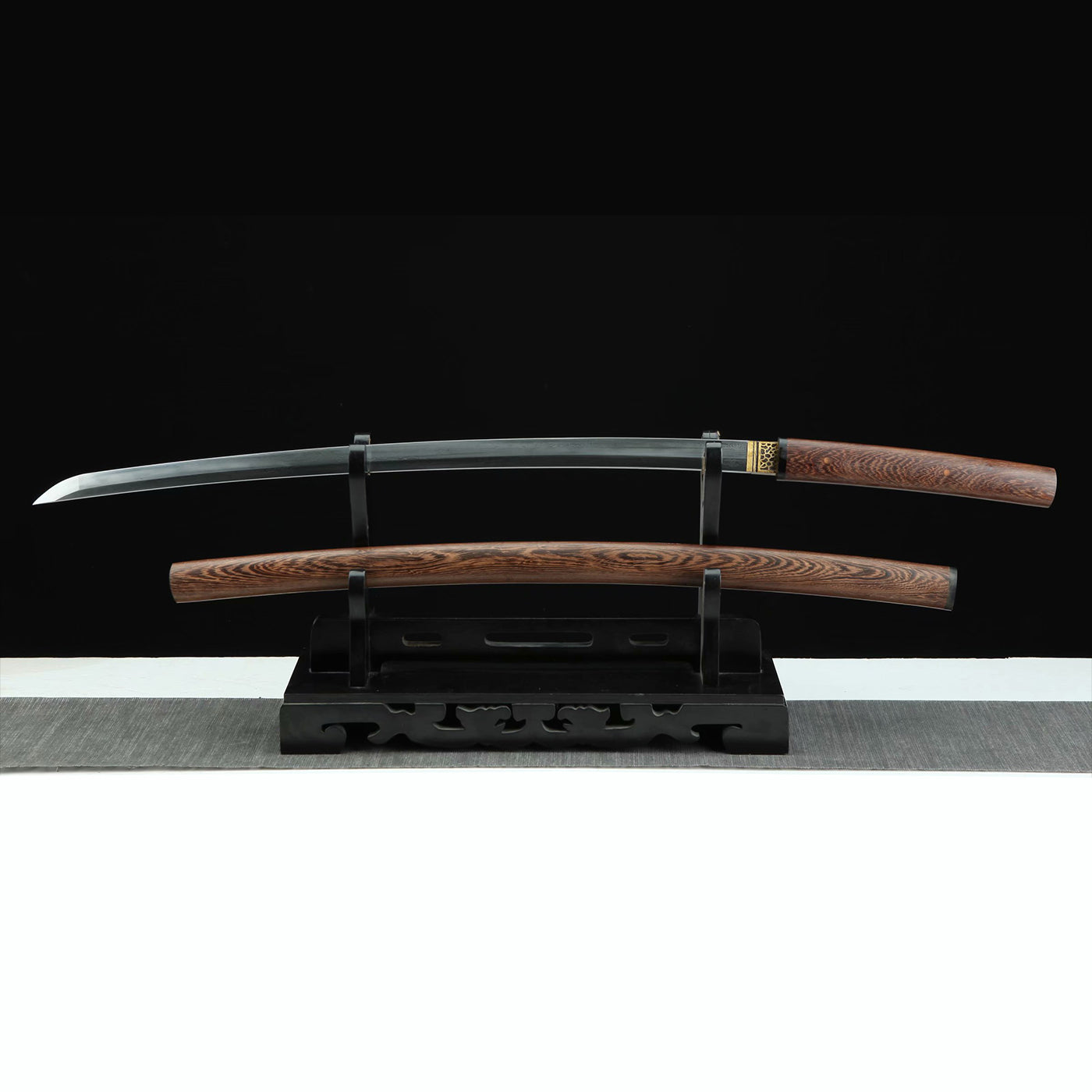 Japanese Sword Kits - Handmade Damascus Steel Katana, Wakizashi and Tanto