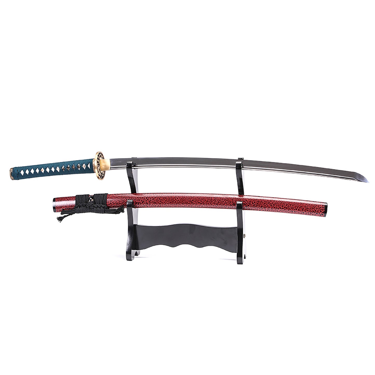 Brass dragon tsuba Sword