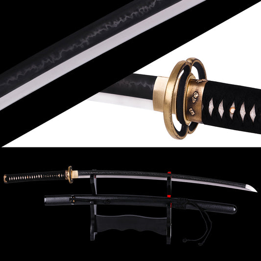 T10 Steel Brass Handguard Real Japanese Samurai Sword