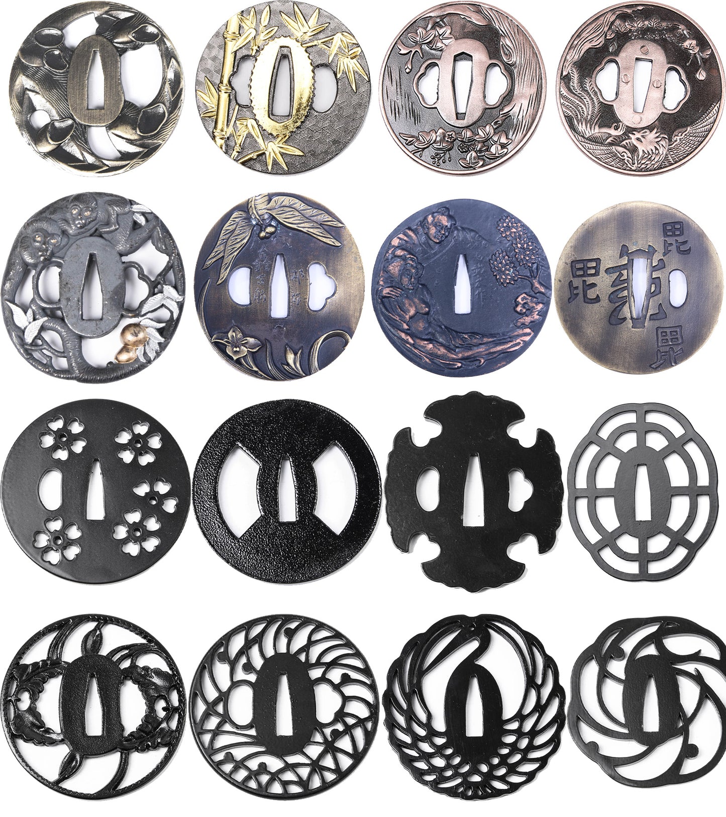 Alloy Tsuba Guard For Japanese Tsuba Samurai Katana Sword