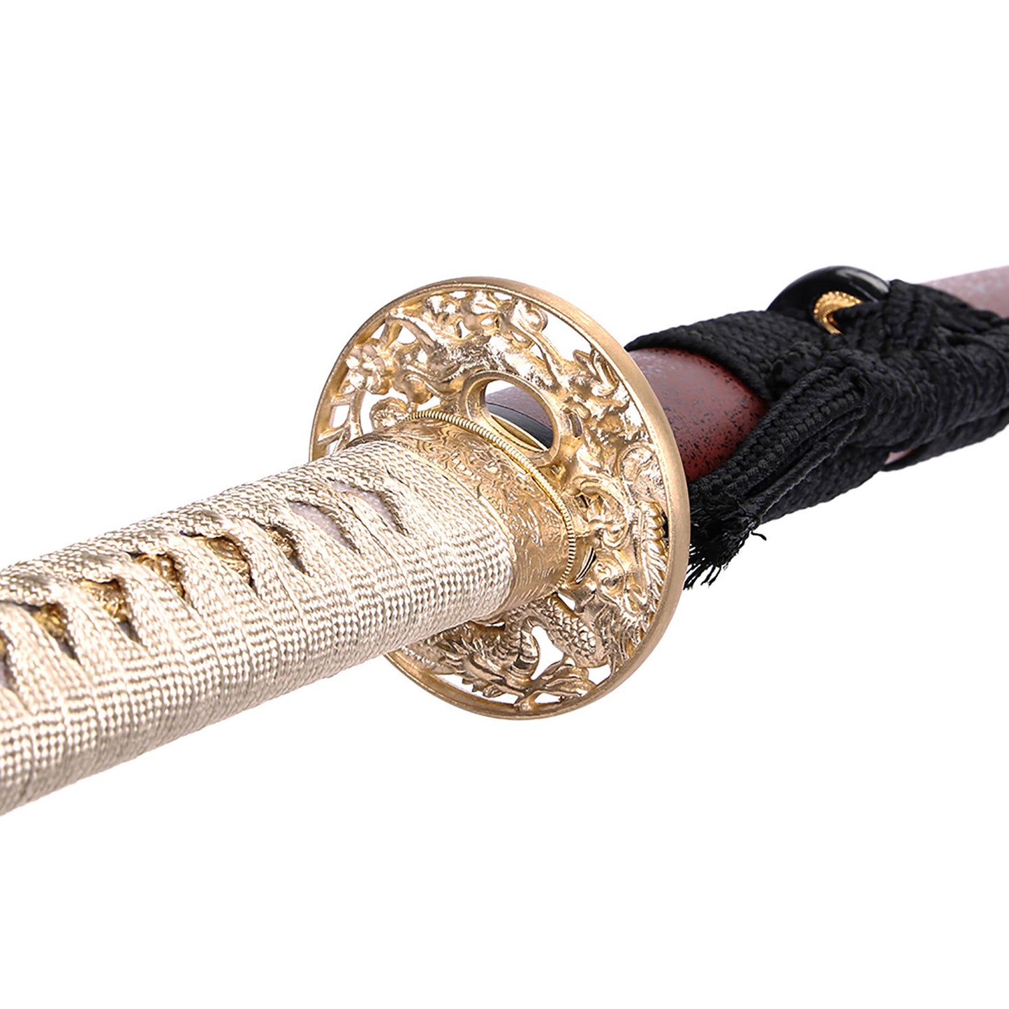 1060 High Carbon Steel Blade Golden Handle Sword