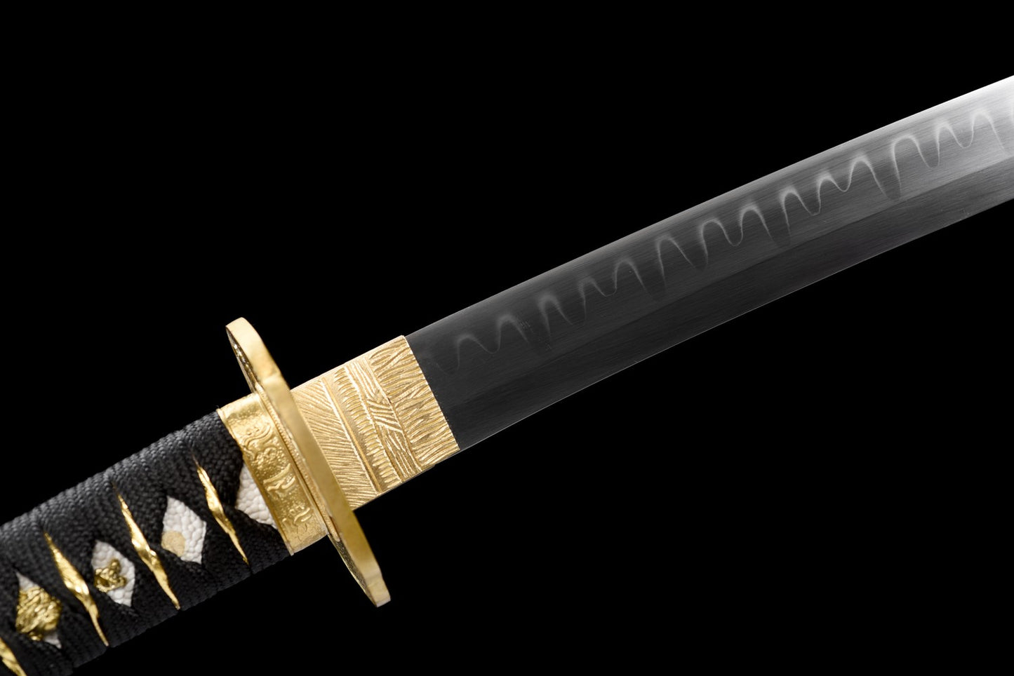 Japanese Golden Sword T10 Steel Katana