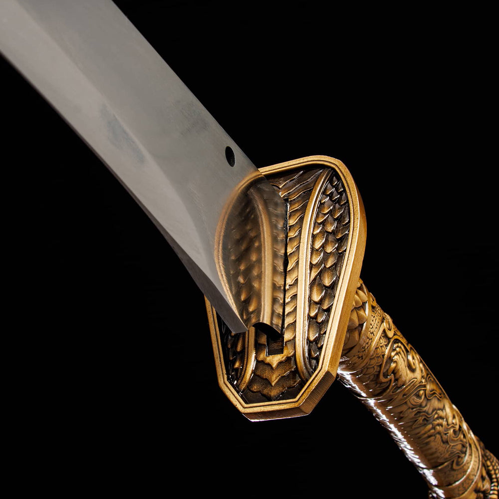 Machete Sword  -  Functional Kukri Knife Battle Ready Cold Weapon