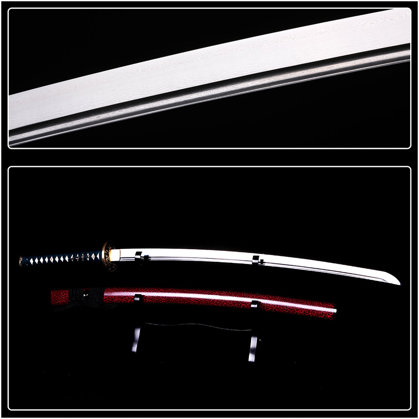 Brass dragon tsuba Sword