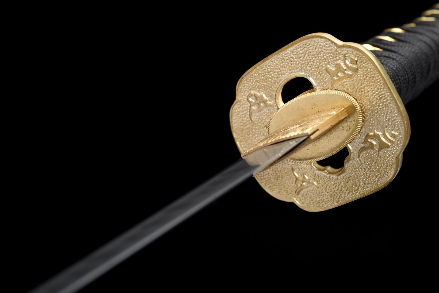 Japanese Golden Sword T10 Steel Katana