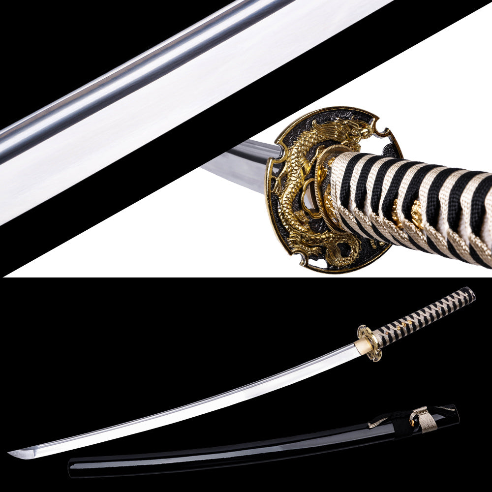 Handmade Custom Dragon Swords Japanese Samurai Katana Swords