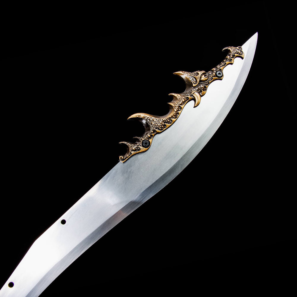 Machete Sword  -  Functional Kukri Knife Battle Ready Cold Weapon