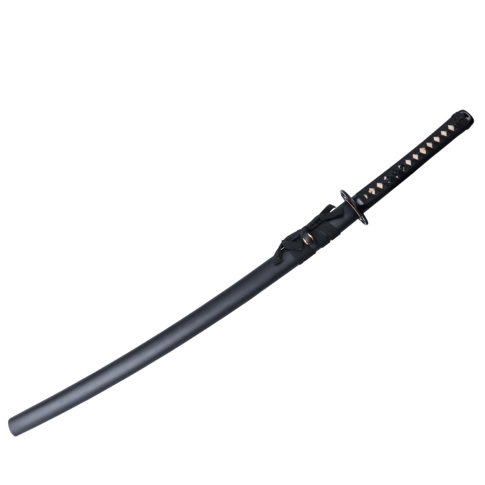 High Quality Hand Forged Katana Japanese Samurai Black Swords