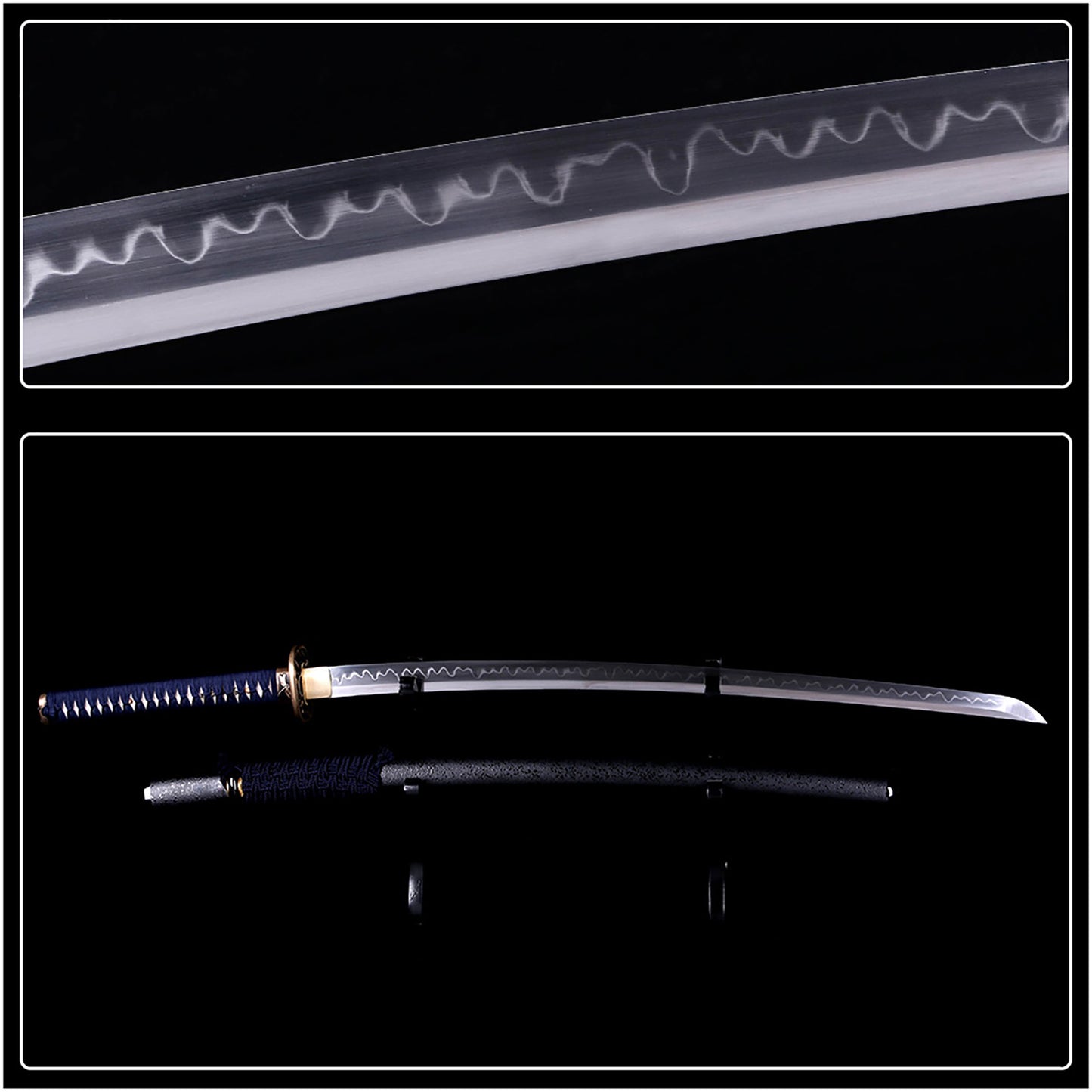 Skeletonized dragonfly tsuba T10 Harmon sword