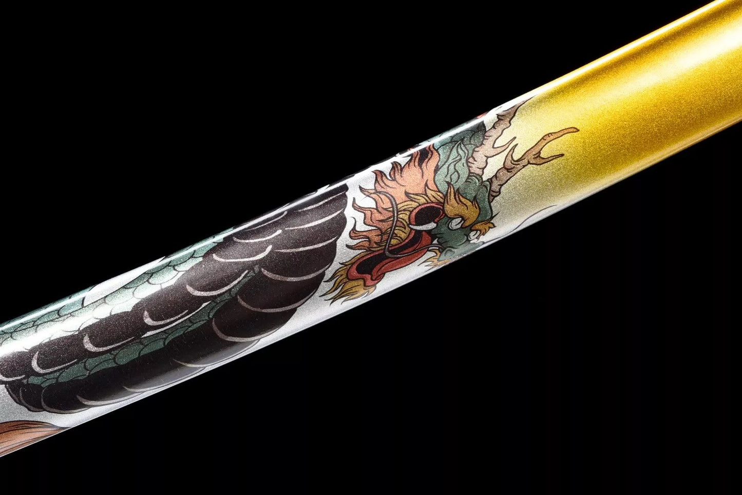 Japanese Golden Sword T10 Steel Katana