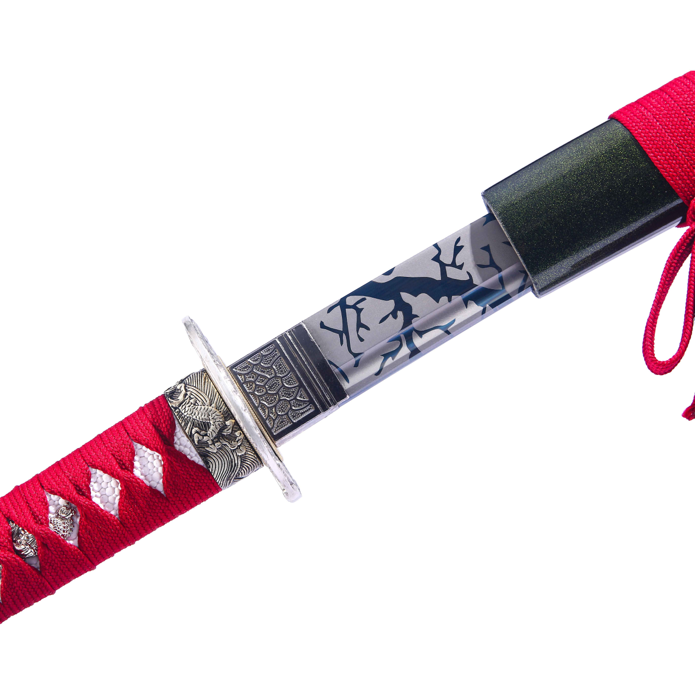 Kamidori sword tsuba Japanese katana sword