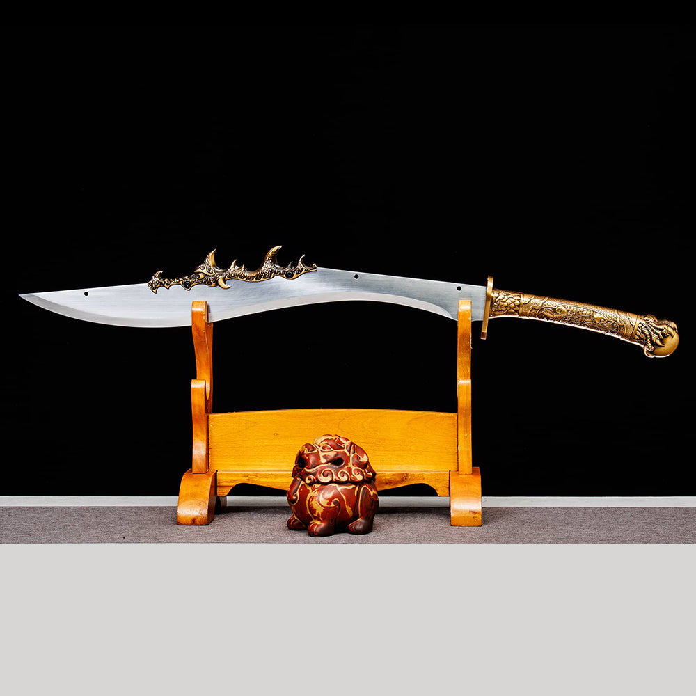 Machete Sword  -  Functional Kukri Knife Battle Ready Cold Weapon