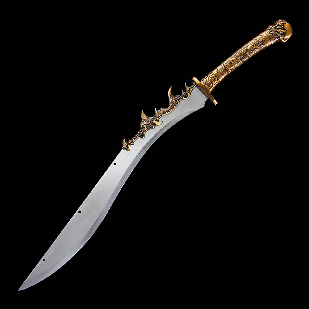 Machete Sword  -  Functional Kukri Knife Battle Ready Cold Weapon