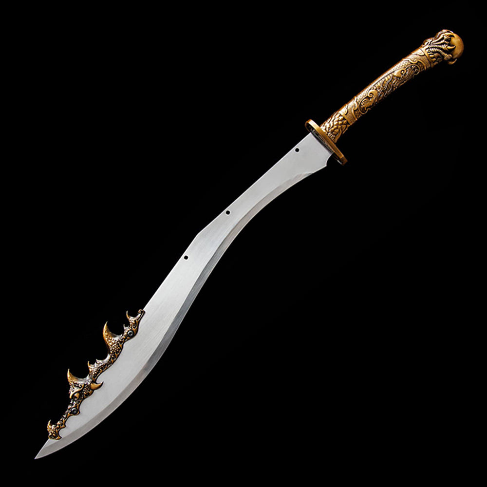 Machete Sword  -  Functional Kukri Knife Battle Ready Cold Weapon