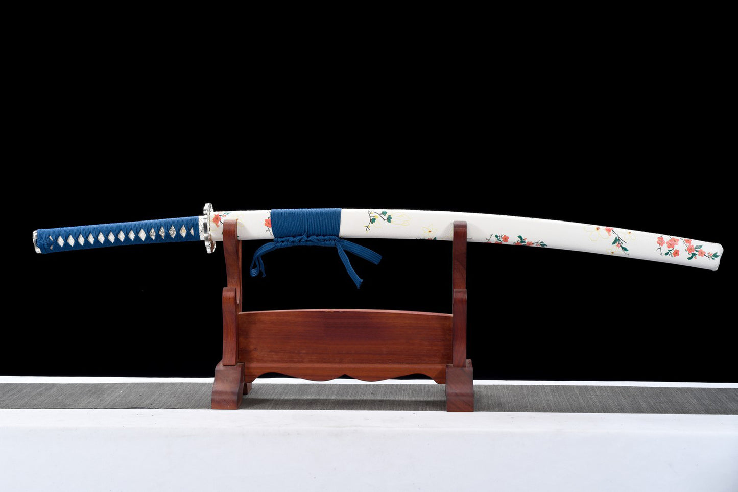 Flower Saya Metal Sword Real Katana