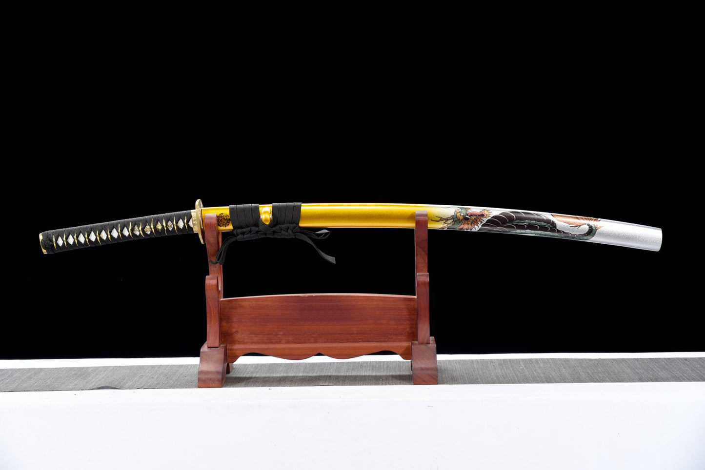 Japanese Golden Sword T10 Steel Katana